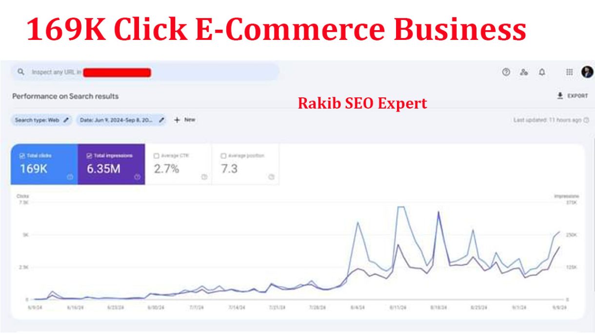 169K Click E-commerce Website SEO 120% Growth Strategy