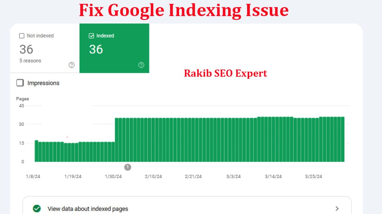 Fix Google Indexing Issue