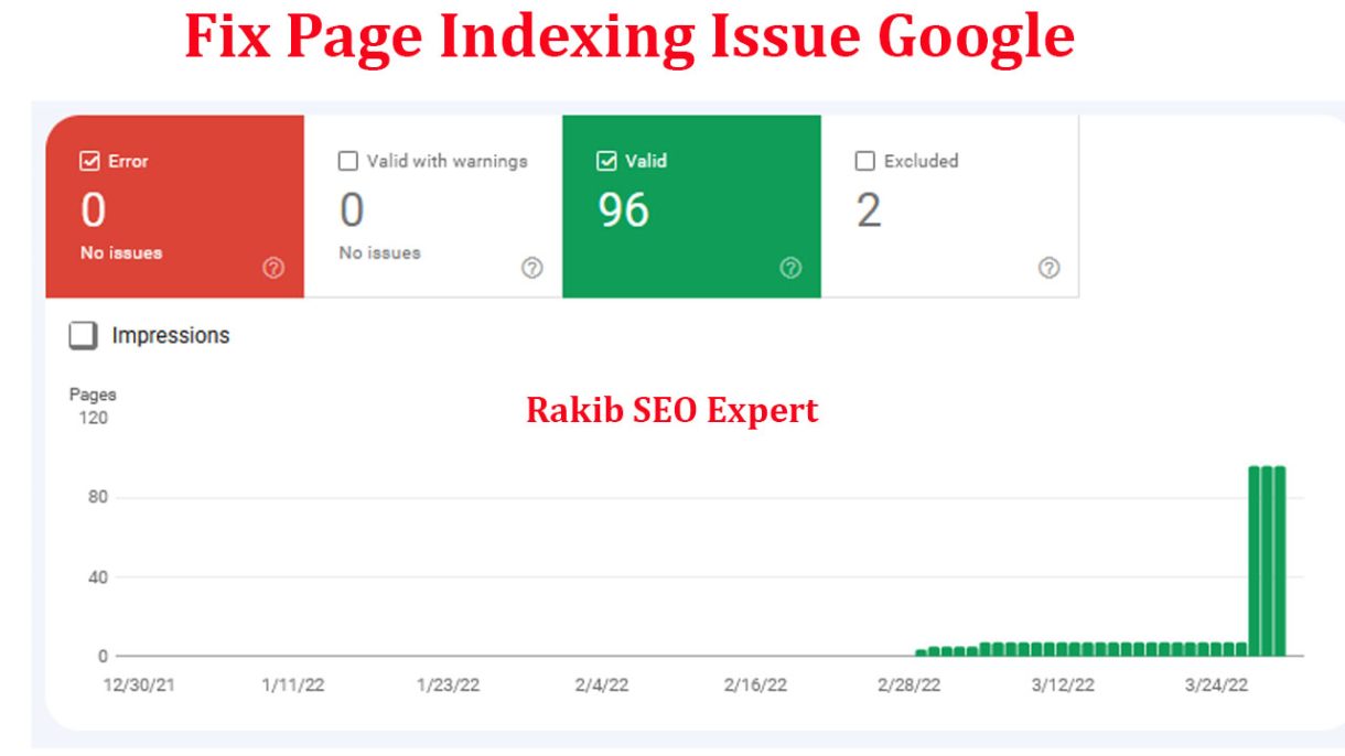 Fix Google Search Console Indexing Issue