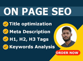 on page SEO On-Page SEO onpage SEO Expert for your website