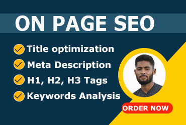 on page SEO On-Page SEO onpage SEO Expert for your website